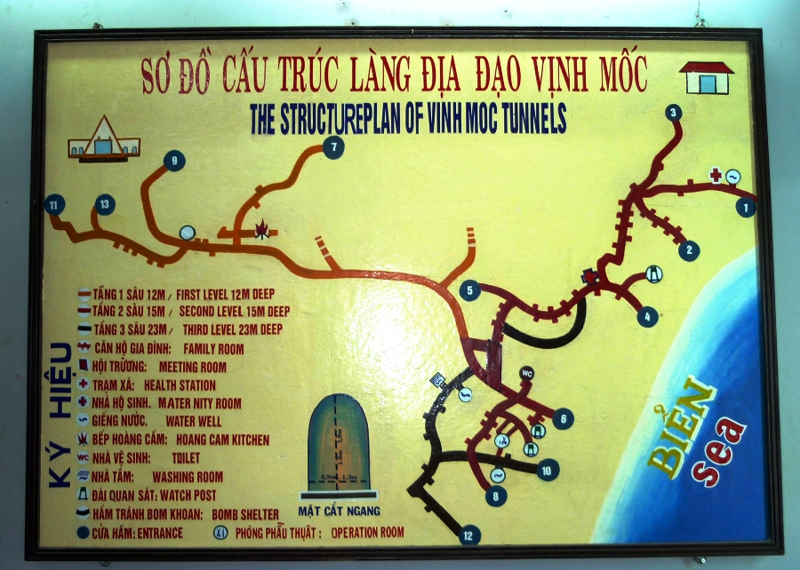 Vinh Moc Tunnels entrance